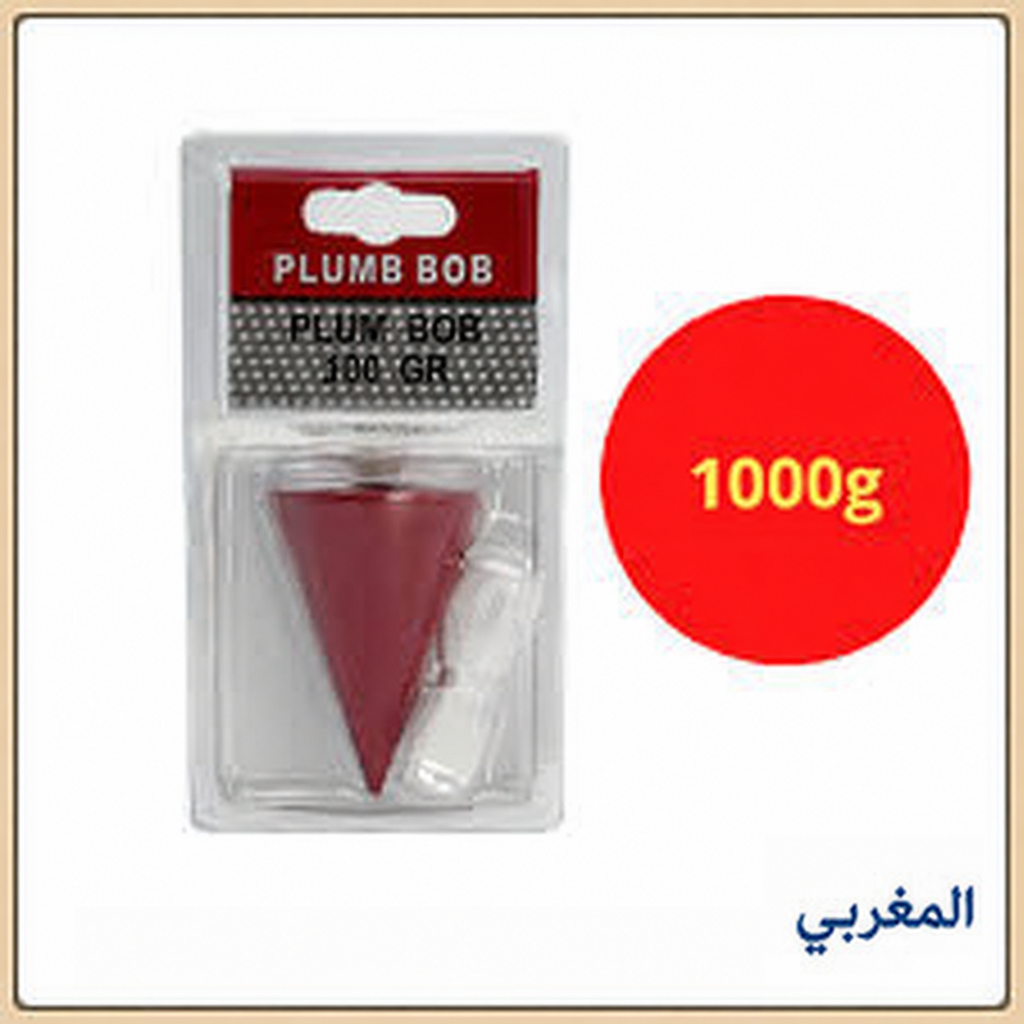 ميزان خيط (شاقول نجار) (PLUMB BOB, 1  كيلو)